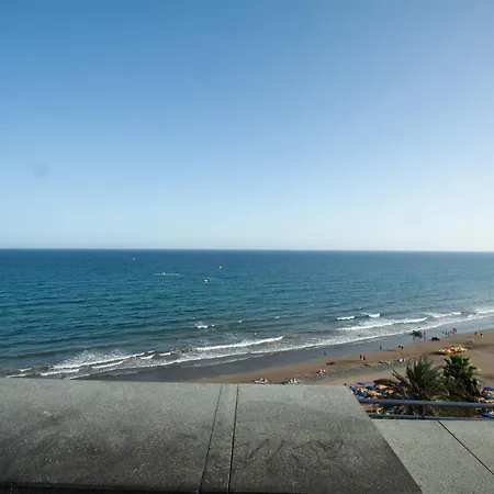 Apartamento Con Terraza Y Piscina En Playa Del Ing Playa del Inglés Extérieur photo