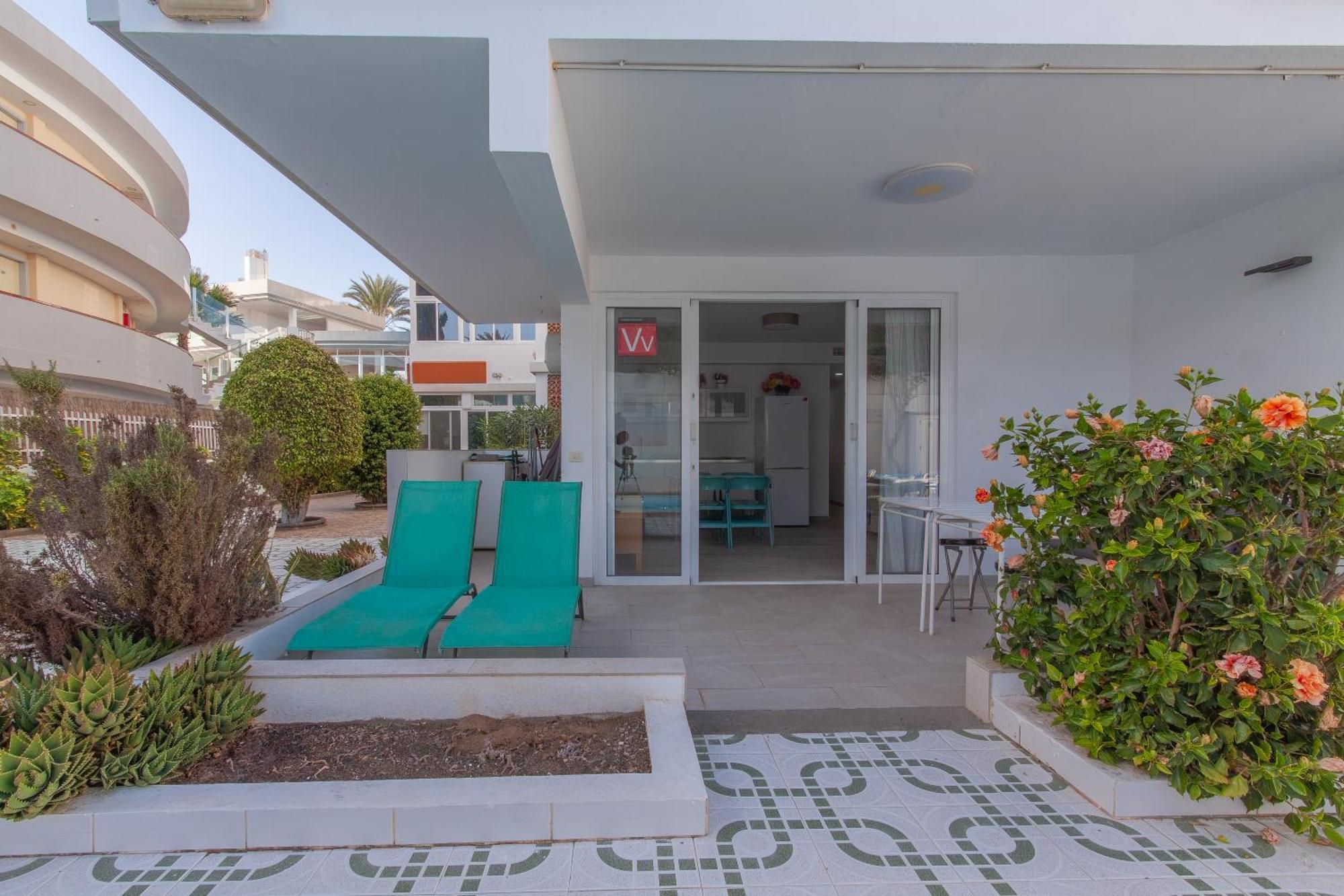 Con Terraza Y Piscina En Playa Del Ing Apartment Playa del Ingles (Gran Canaria)